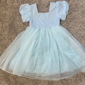 Size 7 baby blue twirly Holly & Bloom/Taylor Joelle dress